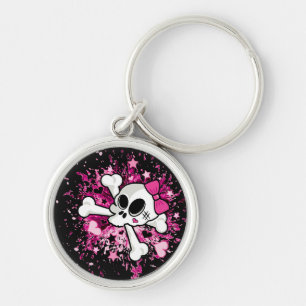 Chaveiro Girlie Skull