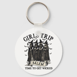 Chaveiro Girls Trip Salem Witch Halloween Salem Machusets