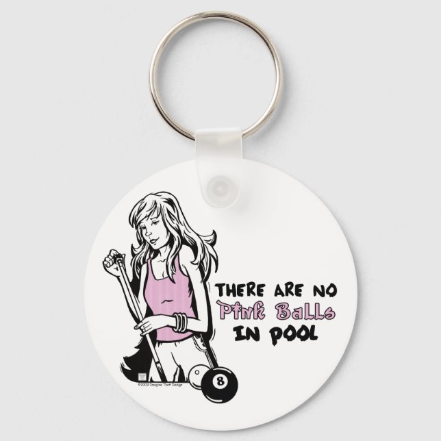 Chaveiro Girly Cue (Frente)