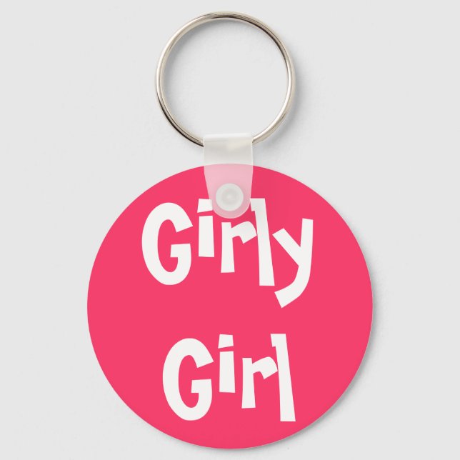 Chaveiro Girly Girl (Frente)