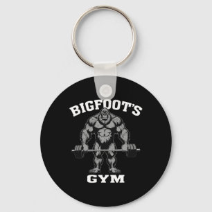 Chaveiro Giro Bigfoot Funny Sasquatch Bodybuilding Welif