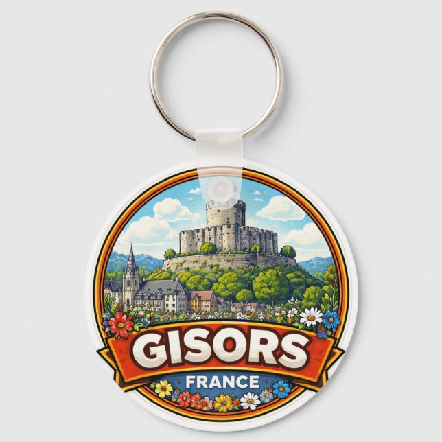 Chaveiro Gisors França  (Frente)