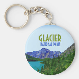 Chaveiro Glacier National Park Montana Vintage