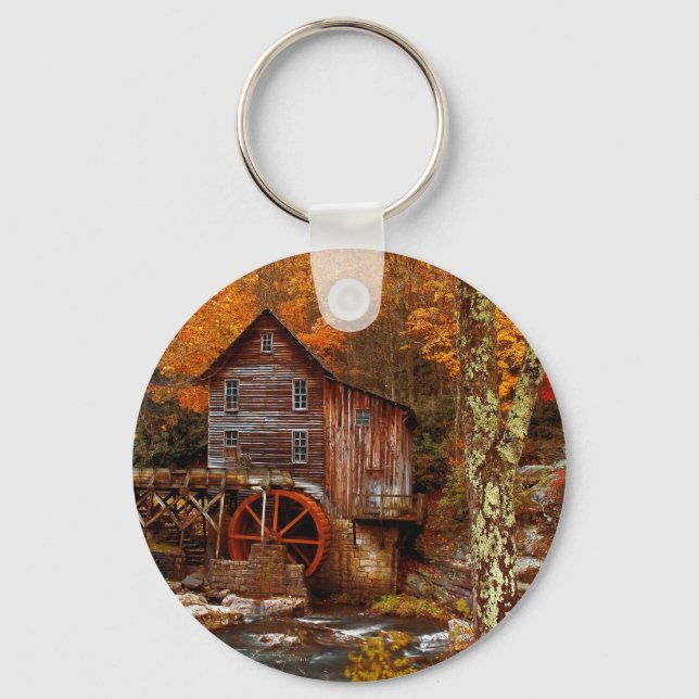 Chaveiro Glade Creek Grist Mill (Frente)