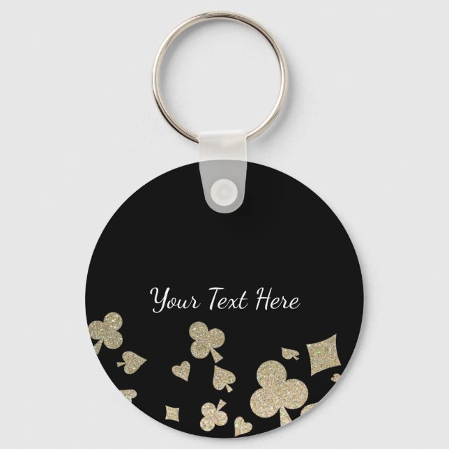 Chaveiro Glitter Casino (Frente)