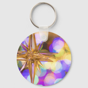 Chaveiro Glitter Estrela