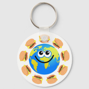 Chaveiro Globo do hamburguer