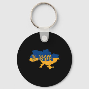 Chaveiro Glória à Ucrânia Camisa Glória à Ucrânia Apoio à U