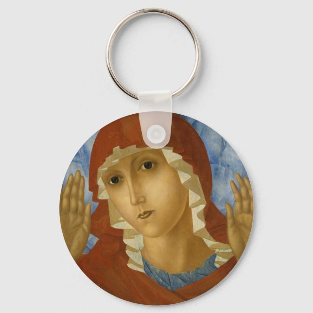 CHAVEIRO GLORY TO THE BLESSEN VIRGIN MARY (Frente)
