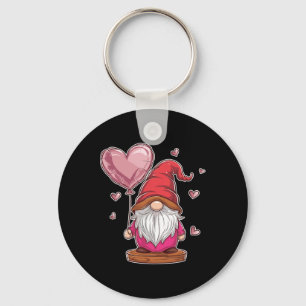 Chaveiro Gnome Dia dos Namorados Coração de Amor Crianças