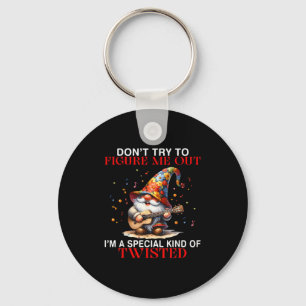 Chaveiro Gnomo não tente me descobrir que sou um Kin especi