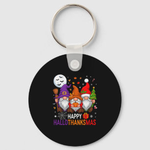 Chaveiro Gnomos Feliz Hallothanksmas Diversão Halloween Açã