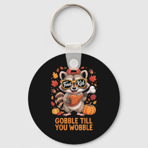 Chaveiro Gobble Até Você Cambalear Guaxinim Engraçado Crian