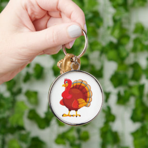 Chaveiro Gobble Gobble Até Você Cambalear Piada de Ação de