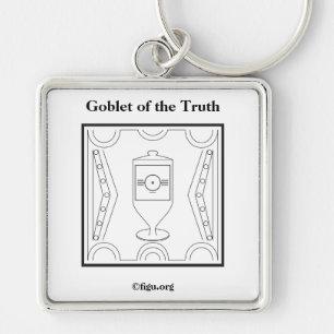 Chaveiro Goblet do Símbolo da Verdade 