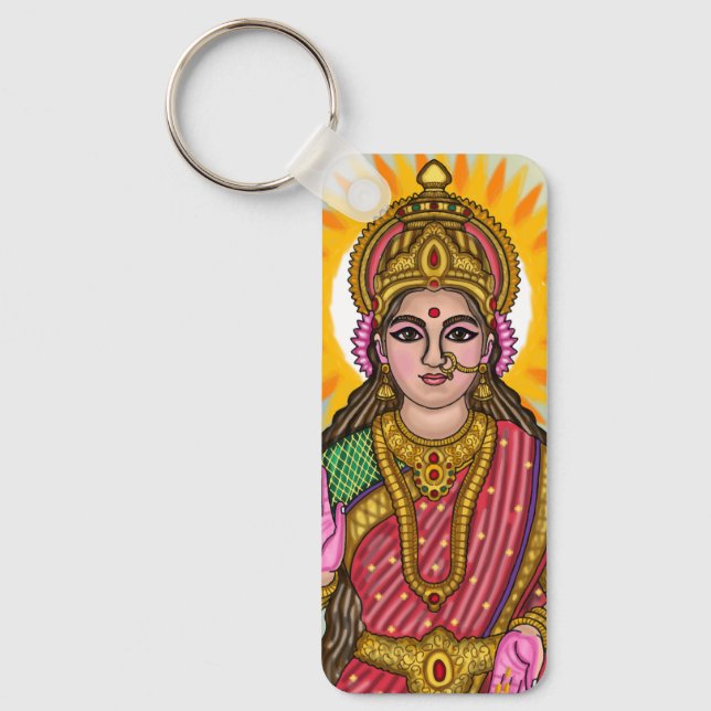 Chaveiro Goddess Lakshmi Keychain (Frente)