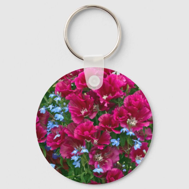 Chaveiro Godetia E Lobelia Gifts (Frente)