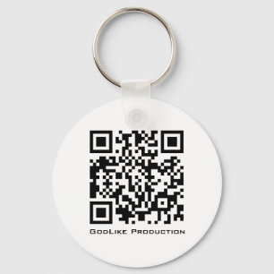 Chaveiro Godlike Production QR Logo Key-Chain