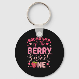 Chaveiro Godmother of the berry sweet one strawberry first