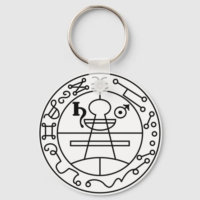 Chaveiro Goetia Seal de Salomão (Frente)