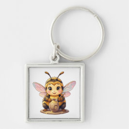 Chaveiro Golden Bumblebee in Bloom Dance.10