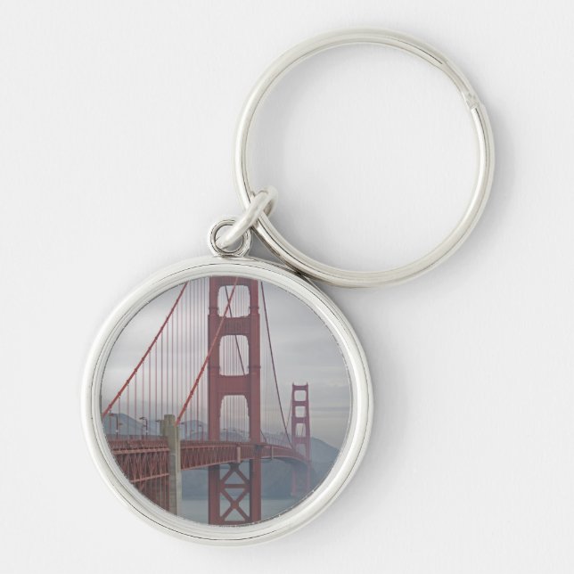 Chaveiro Golden gate bridge na névoa (Frente)