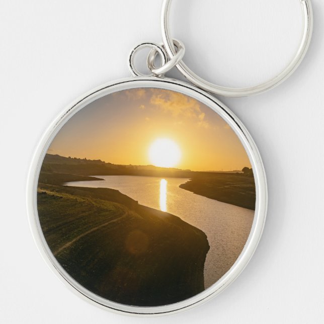 Chaveiro Golden Hour Glow at Baitings Reservoir (Frente)