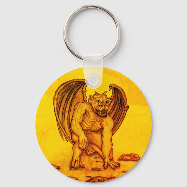 Chaveiro Golem Gargoyle (Frente)
