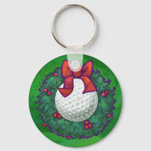 Chaveiro Golf Ball Wreath na Terra Verde