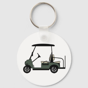 Chaveiro Golf Cart Button Keychain
