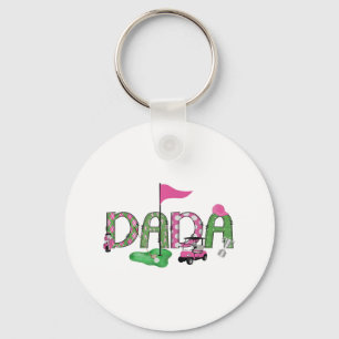 Chaveiro Golf Dada Buraco Rosa Numa Garota primeiro anivers