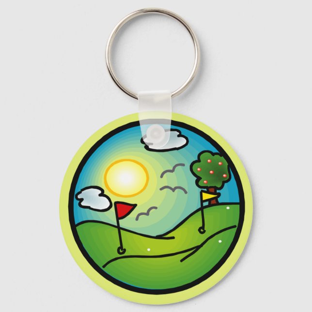 Chaveiro Golf Lover (Frente)