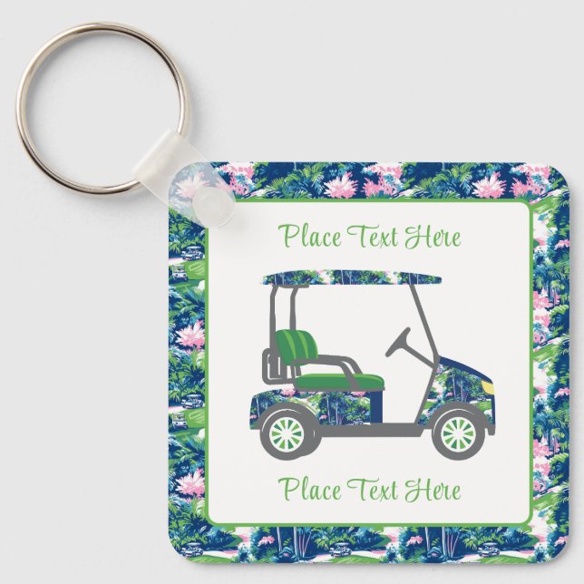 Chaveiro Golf Print Golf Cart (Frente)