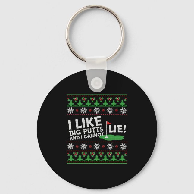 Chaveiro Golf Ugly Christmas (Frente)