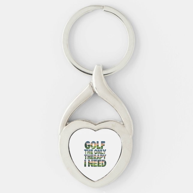 Chaveiro Golfe, a única terapia, Trendy (Frente)