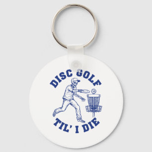 Chaveiro Golfe de Disco Até Morrer Engraçado 