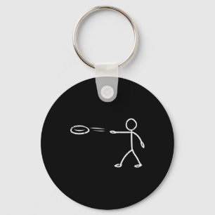 Chaveiro Golfe de Disco Frisbee Engraçado Frolf Homens Mulh