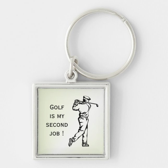 Chaveiro Golfe Divertido (Frente)