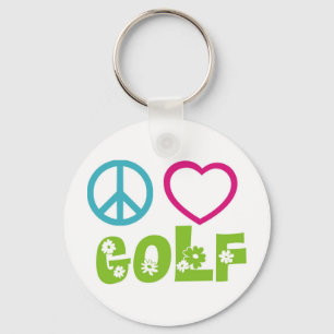 Chaveiro Golfe do amor da paz