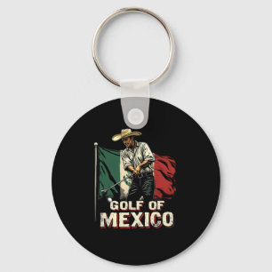 Chaveiro Golfe Do México Golfe Engraçado Trocadilho Patriót