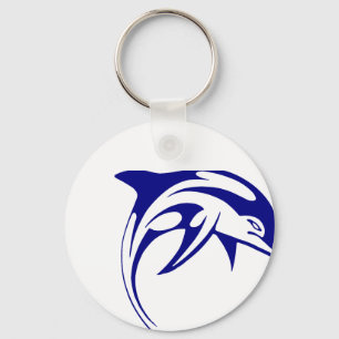 Chaveiro Golfinho Azul