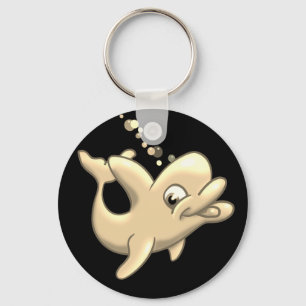Chaveiro Golfinho ouro