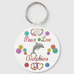 Chaveiro Golfinhos do amor da paz