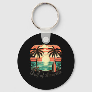 Chaveiro Golfo Da América Americana Vintage Beach Americas 