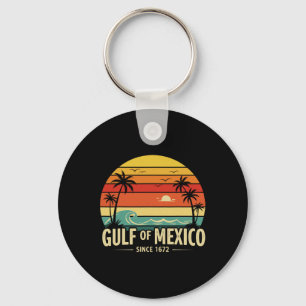 Chaveiro Golfo Do México Desde 1672 Sunset Vibes Vintage Te