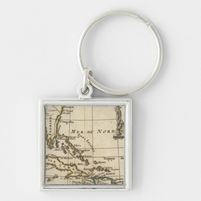 Chaveiro Golfo do México, Ilhas Caribes (Frente)