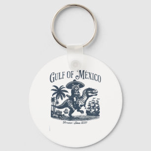 Chaveiro Golfo Do México Para Sempre Desde 1550 Cat Retro V