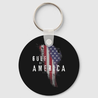 Chaveiro Golfo Dos Eua 2025 Flag Vintage America _5