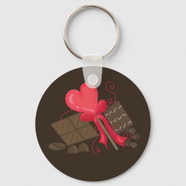 Chaveiro Golosinas de Chocolate Decadente (Frente)