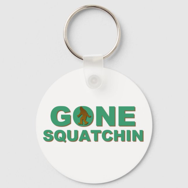 Chaveiro Gone Squatchin (Frente)